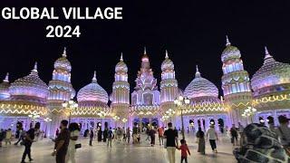 Global Village Dubai (UAE) 2024 | Amazing Food Stalls | Theme Park | Sales | Sahiba Cooking Channel