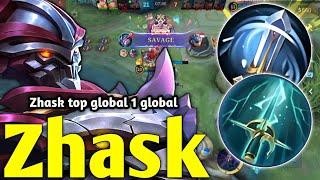 attack speed MONSTER ~ zhask top 1 global ~ zhask build tersakit