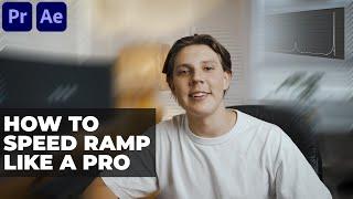 How To Speed Ramp LIKE A PRO - After Effects 2022