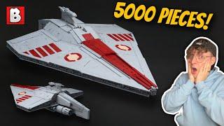 My new FAVORITE? Ultimate Custom LEGO Acclamator-Class Assault Ship!