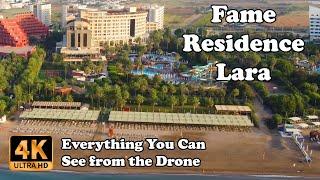 Fame Residence Lara & SPA from Drone Lara Antalya Turkey in 4K