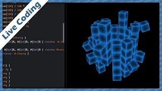 A tower of climbing cubes with pure CSS - Live coding session