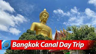 Exploring Bangkok Canals by Boat: Wat Chom Thong, Wat Pak Nam Golden Buddha & More