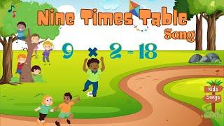 The 9 Times Table Song (Multiplying by 9) | Silly School Songs