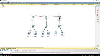 RIP Routing Configuration Using 3 Routers in Cisco Packet Tracer