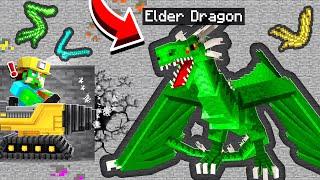 Mining *SECRET* DRAGONS in MINECRAFT!