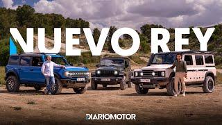 INEOS Grenadier vs Ford Bronco vs Jeep Wrangler | Comparativa 4x4 ¡a fondo! | Diariomotor