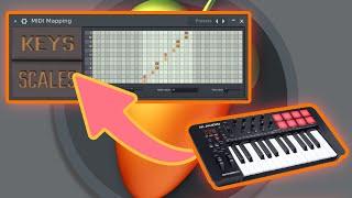 FL STUDIO Tutorial | Lock MIDI Keyboard To Keys, Scales, Chords | Stock Plugin 