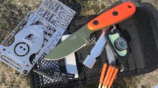 ESEE Survival Kit 2.0: Desert Survival Scenario - Lost Hikers in Nevada - ESEE Izula, Fire Steel