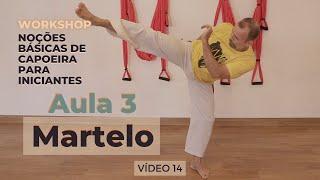 Curso de Capoeira - Noções Básicas para Iniciante - Vídeo 14 - Aula 3 – Martelo - Workshop