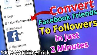 how to convert Facebook friends into followers with Technical R K