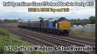 ROG Tractors to Derby RTC | LSL Duffs to Windsor | Rail125 takes to the air!