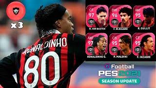 MEDIAS AL MAXIMO ICONIC MOMENT MILAN PES 2021 Ft. Ronaldinho, Gullit, Van Basten & Más