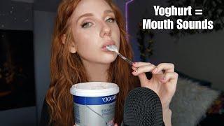 ASMR | Eating Yoghurt (super tingly) 