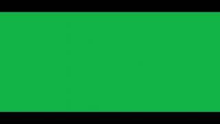 Green Screen Cinematic Black Bars for Videos