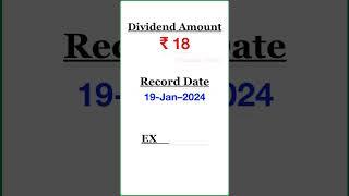 TCS Special Dividend 2024 Alert  #shorts