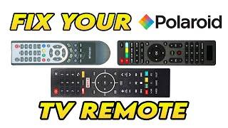 How To Fix Your Polaroid TV Remote Control That is Not Working