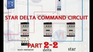 STAR DELTA COMMAND CIRCUIT( part 2 )