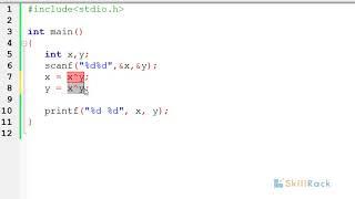 Swap Two Numbers using XOR Bitwise Operator