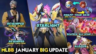 HILDA STARLIGHT | SWAPP EPIC SKIN | ALDOUS NEW SKIN | REVAMPED FANNY LUCKY BOX - Mobile Legends