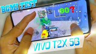 Vivo T2x 5G PUBG & BGMI test with FPS / Best 5G Phone? 11,999/-