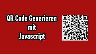 QR Code mit Javascript generieren