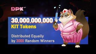  Kitty Airdrop Reward: 10,000,000 KIT