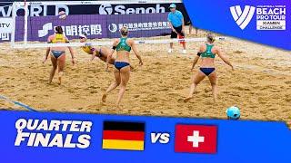 Ludwig/Lippmann vs. Vergé-Dépré A./Mäder - Quarter Finals Highlights Xiamen 2024 #BeachProTour