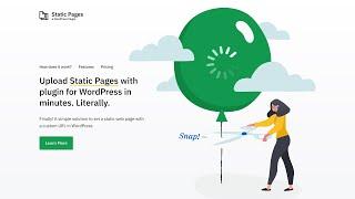 Static Pages for WordPress - Upload Static Websites to WordPress