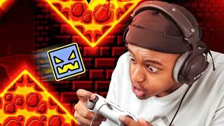 متابع تحداني في هذه اللعبة  | Geometry Dash