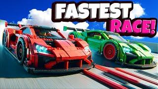 Racing the FASTEST Cars We Can Find Ends in DISASTER in Brick Rigs Multiplayer!