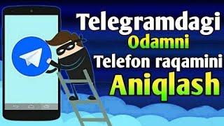 Sizda Telegrami Bor Odamni No'merini aniqlash  ( Sehrli Bot )