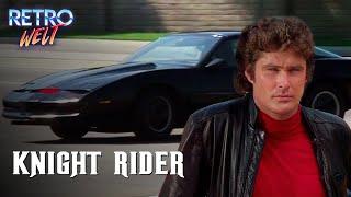 K.I.T.T. beschützt Michael | Knight Rider | Retrowelt