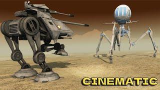 ULTIMATE STAR WARS MOD: Clone Troopers vs CIS Battle Droids | Men of War: Assault Squad 2