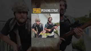 Pro peeking strats in PUBG #pubg