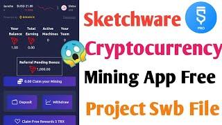 sketchware cryptocurrency earning app free Project swb file | sketchware bitcoin mining app project