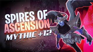 Shadowlands • Mythic+ 12 | Spires of Ascension  - PoV Resto Druide | World of Warcraft deutsch