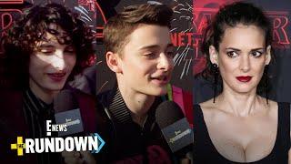 "Stranger Things" Cast Tries Winona Ryder Trivia | The Rundown | E! News