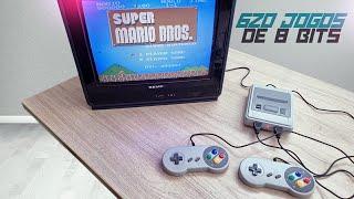 Video game Retrô Super Mini SFC Com 2 Controles (Classic Mini Tv Game)