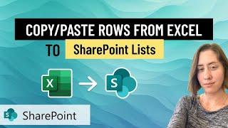 How to bulk import data from Excel to a SharePoint List (the fast and easy way)
