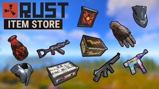 The Rust Item Store is Actually Good for Once....