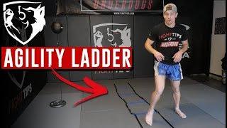 3 Agility Ladder Drills for Fighting Footwork