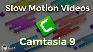 How to do Slow Motion in Camtasia 9 - Camtasia slow motion & fast motion video tutorial