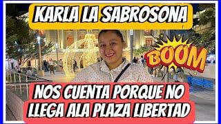 Karla la morena de fuego nos cuenta porque no llega ala plaza