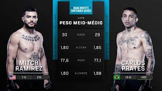 Mitch Ramirez x Carlos Prates | LUTA COMPLETA | UFC Vegas 100