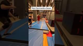 THE BEST GYMNASTICS SAVES?!🫣 #gymnast #gymnasticssaves