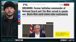 Walz STOLEN VALOR SCANDAL Sparks Democrat Crisis, Kamala Admits It Was A Mistake | TimcastNews