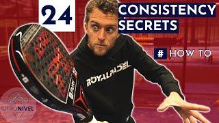 24 PADEL Tips To Become Super Consistent