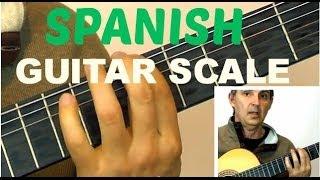 How to Play a Spanish Guitar Scale For Improvising | Learn This Easy Am Harmonic Scale