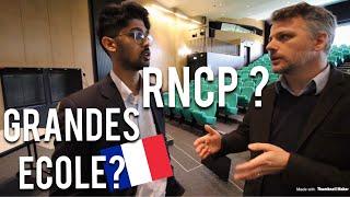 Look out for courses with RNCP Certification, CGE or GRANDES ECOLE in FRANCE #studyinfrance #Neomabs